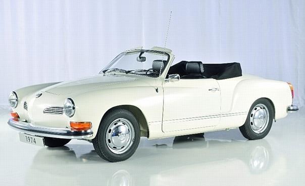 VW Karman Ghia Cabrio von 1974. Foto: Auto-Reporter/Volkswagen